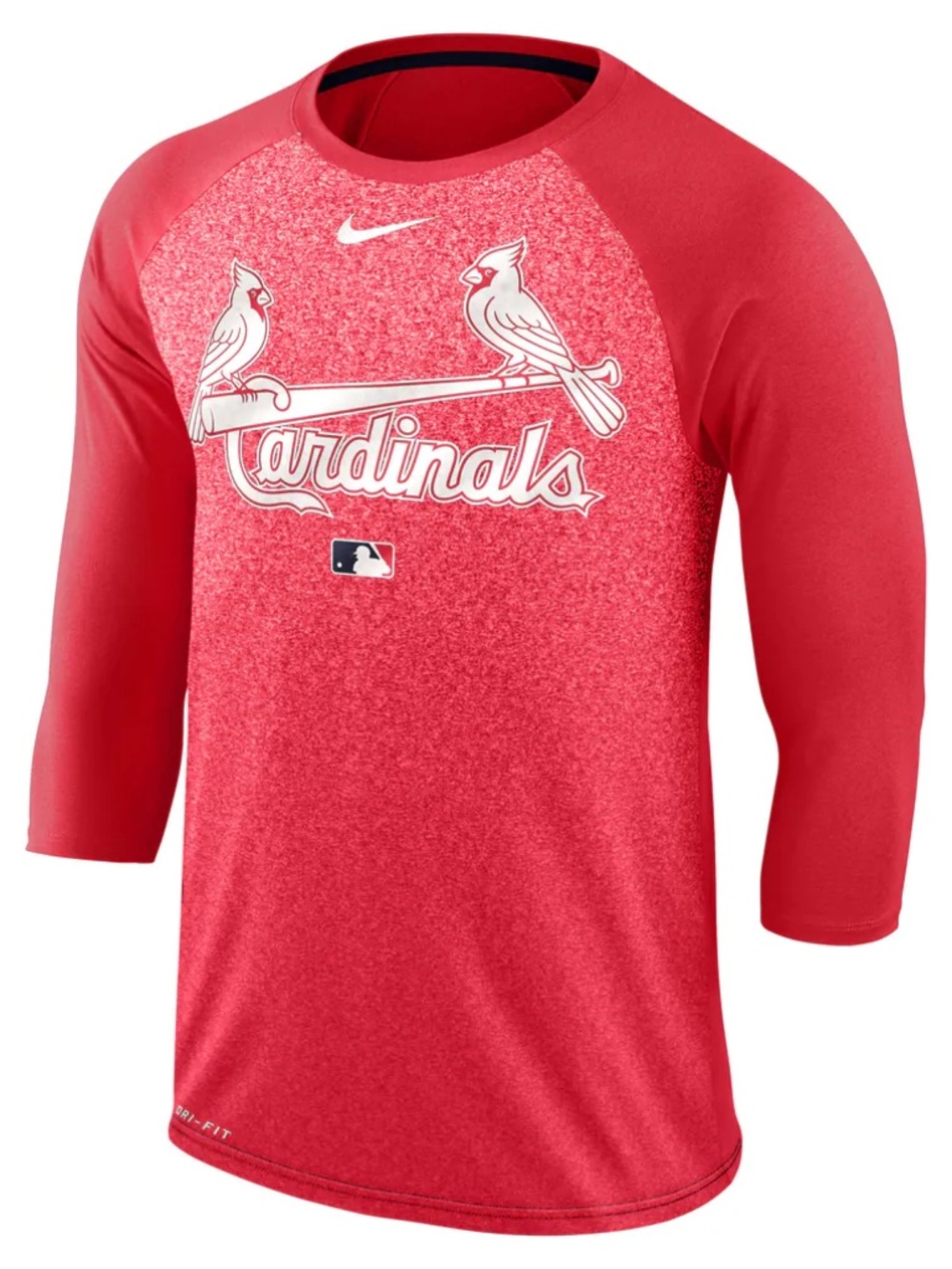 Men's St. Louis Cardinals Nike Red Authentic Collection Legend 3/4-Sleeve Raglan